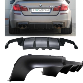 Rear Diffusor Black Bumper fits on BMW F10 F11 M-Sport...