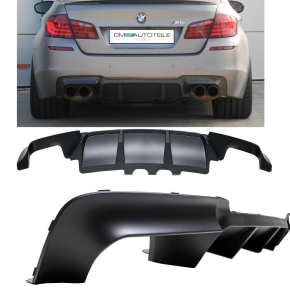 Umbau Performance Heckdiffusor 4 Rohr Schwarz Matt passt...