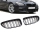 2x Kühlergrill Schwarz Matt Doppelsteg passend für BMW 6er F12 F13 +  M M6