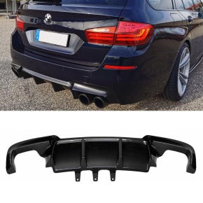 Umbau Diffusor Carbon hochglanz 4-Rohr passend für BMW...