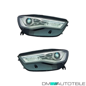 Bi-Xenon + LED Scheinwerfer SET passt für Audi A6 C7...