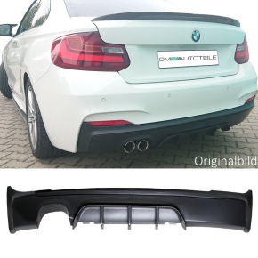 Sport Performance Heckspoiler Lippe Schwarz Glanz passend für BMW 2er F22  Coupe kaufen