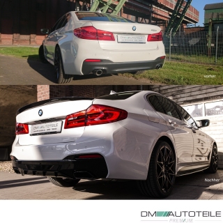 Sport-Sport-Performance Spoiler +Diffusor + Skirts Decals fits on BMW G30 G31 M-Sport