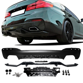 Performance Rear Diffusor Black Valance +lower Spoiler...