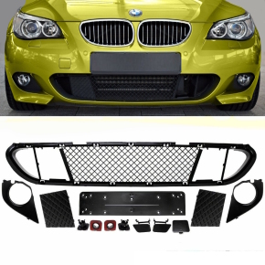 SET Front Grille complete fits BMW E60 E61 M-Sport M-Tech...