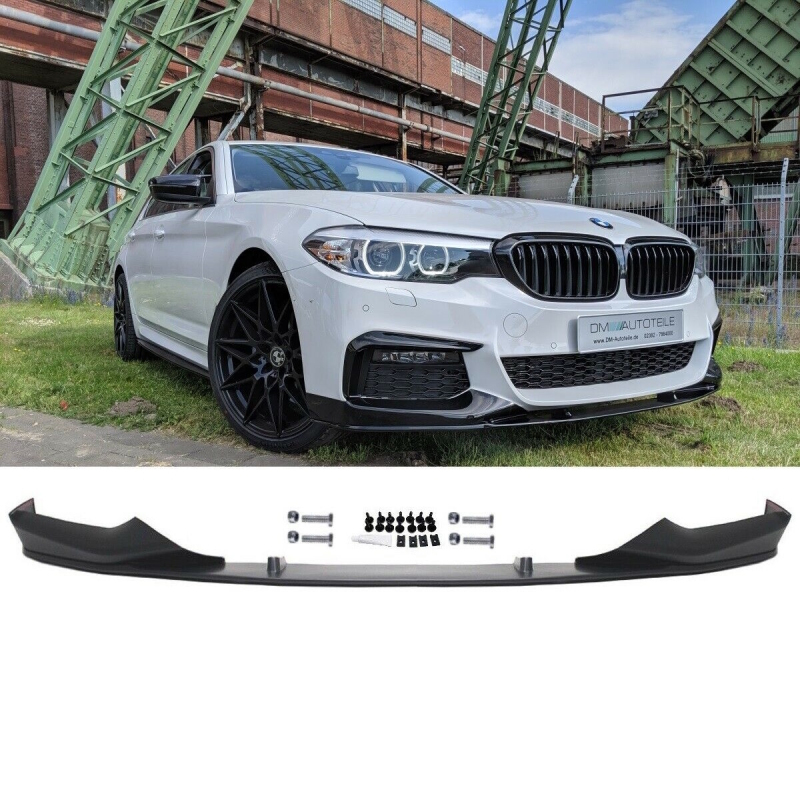 TUFFS Frontspoiler, für BMW 5 Series G30 G38 2021+ Splitter Frontspoiler  Auto Frontspoiler Lippe Frontstoßstangenlippen Car Karosserie Anbauteile:  : Auto & Motorrad