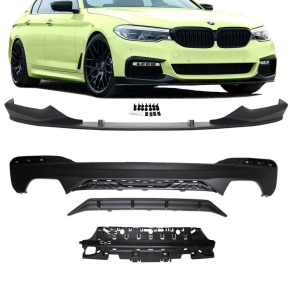 Sport-Performance Frontspoiler + Diffusor Schwarz passt...