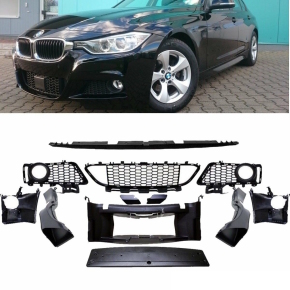 Satz Sport Spiegelkappen Außenspiegel Schwarz Matt passend für BMW F20 F21  F22 F23 F30 F31 F32 F36 F33 X1 E84