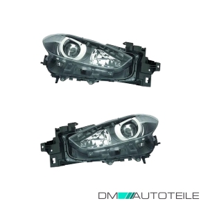 Scheinwerfer Depo H11/H15 SET passt für Mazda 3...