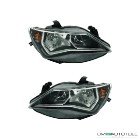 Scheinwerfer Depo H7/LED TGFL SET passt für Seat...