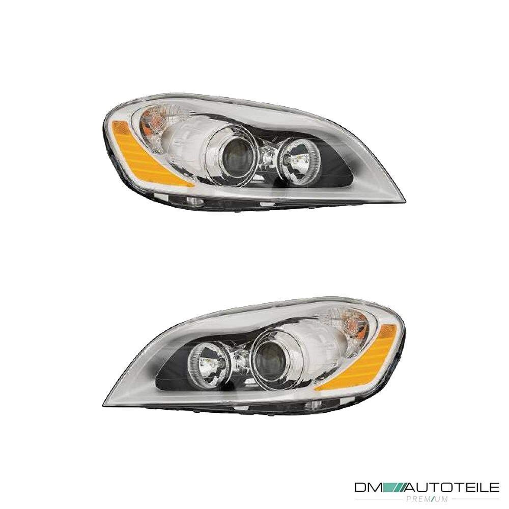 Xenon Scheinwerfer Set Inkl. OSRAM Lampen D1S H7 Mit LWR Motor Für VW