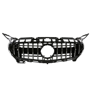 Sport-Panamericana Kidney Front Grille Black Chrome fits...