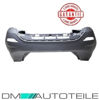 Ford Fiesta MK VI Bumper Rear primed w/o PDC Year 2008-2017