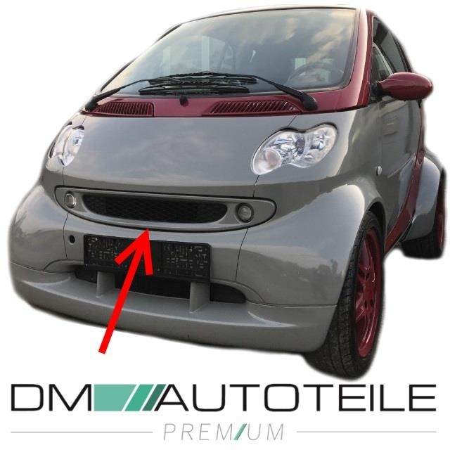 Smart Fortwo 450 Coupe Facelift front parrilla Sport negro 2002-2007