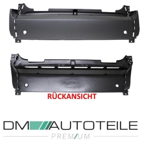 Smart Fortwo 451 Stoßstange hinten schwarz glatt...