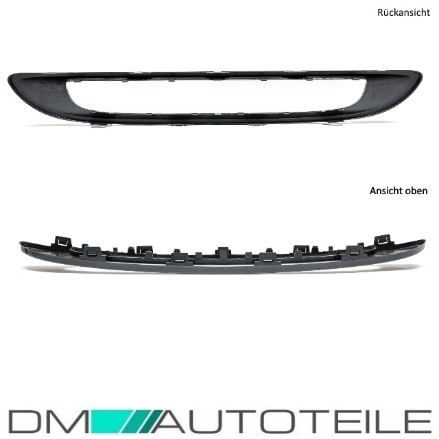 SMART FORTWO 451 Kühlerrahmen Gitterrahmen schwarz Lackierfähig ABS Bj 03//07
