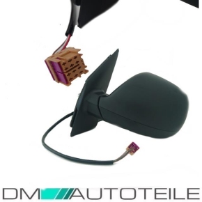 Außenspiegel LINKS Schwarz elektrisch heiz 5 PIN...