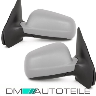 Set VW Golf 4 IV wing mirrors left + right 97-03 electric + heatable convex  glass