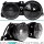 Depo headlights with Projektor Smoked black H1/H1 fits on BMW 3er E30 82-94
