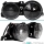 Depo headlights with Projektor Smoked black H1/H1 fits on BMW 3er E30 82-94