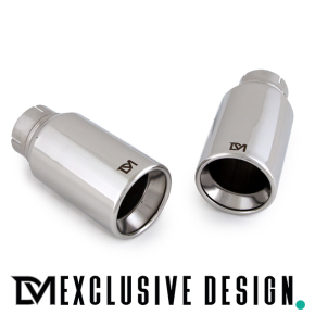 Set Sport-Performance Exhaust Muffler Tail Pipes Tips...