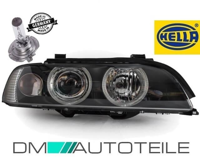 Set BMW E39 Facelift Hella headlights right Celis 00-03 + 1x H7 bulb