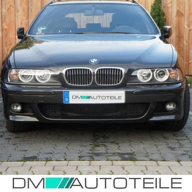 H7 H1 Scheinwerfer mit Angel Eye Ringe BMW 5er E39 Schwarz 1995-2000 H7 H1 Scheinwerfer mit Angel Eye Ringe BMW 5er E39 Schwarz 1995-2000