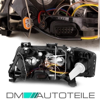 Audi A6 C5 Xenon headlights right 01-04 4B Facelift Saloon Avant D2S/H7 for  headlamp beam height control
