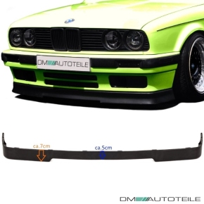 Bumper Front Spoiler Lip Splitter Black to Modify IS fits on BMW E30 82-94 all Models