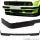Front lip Splitter Spoiler black + 10x clips fits on BMW 3-Series E30 82-94