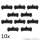 Front lip Splitter Spoiler black + 10x clips fits on BMW 3-Series E30 82-94