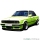 Front lip Splitter Spoiler black + 10x clips fits on BMW 3-Series E30 82-94