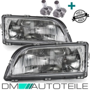 Set Volvo V40 S40 headlights left & right H4 96-00 + 2x...