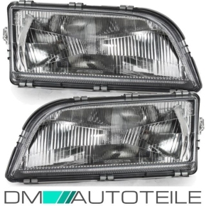 Set Volvo V40 S40 headlights left & right H4 sockets 96-00