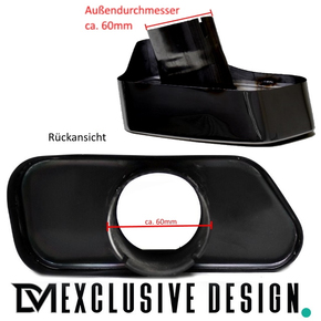 Exhaust Muffler Tips Tail Pipes fits on BMW F10 F11...