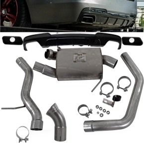 Exhaust Muffler Tips Tail Pipes fits on BMW F10 F11...