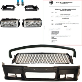 Stoßstange SPORT+*ABE*+GT Lippe+ Nebel Chrom passt...