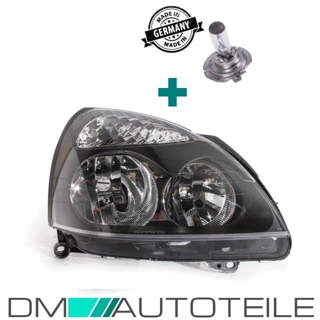 Lampen Halogen Scheinwerfer rechts für Renault R5 85-92 H4 ohne Motor inkl Lampen Halogen Scheinwerfer rechts für Renault R5 85-92 H4 ohne Motor inkl