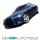 Bodykit Stoßstange + Diffusor + Nebel Black passt für BMW E36 Serie nicht M3 M