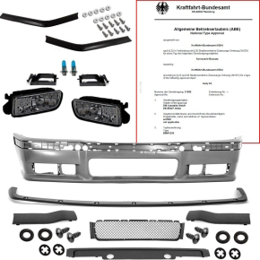 Seitenleisten Türleisten Satz Set für E36 Coupe Cabrio schwarz 6 teilig  passend für passend für E36, 3er, Coupe/ Cabrio,1992 - 1998