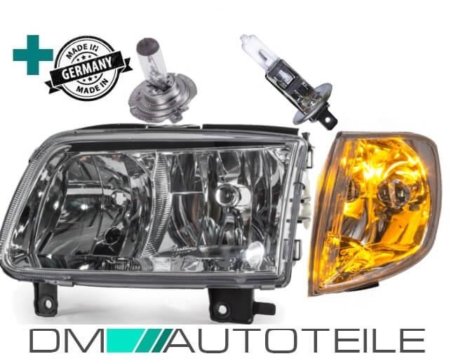 Set VW Polo 6N2 headlights left + right 99-01 H7/H1 for electric