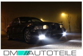 OEM fog lights ribbed left side fits on BMW E36 91-99 all models