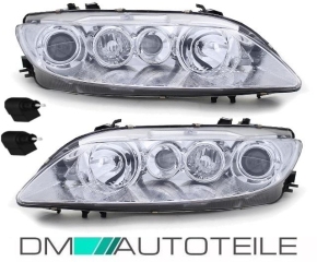 5j.GARANTIE EU WARE Mazda 6 GG GY Stoßstange vorne 02-05 grundiert für Nebel