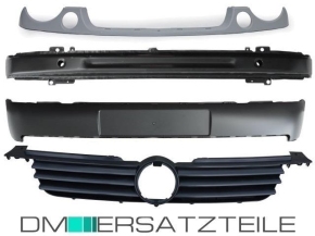 Set PAINTED VW Lupo 6XI 98-05 Front Bumper ABS Primed without Spoiler