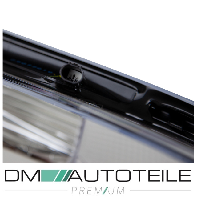 2x Streuscheibe Scheinwerferglas Scheinwerfer LED passt für BMW