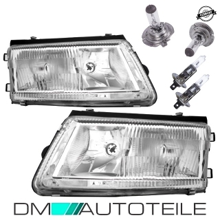 Set VW Passat 3BG headlights left + right H7/H1 no fog...