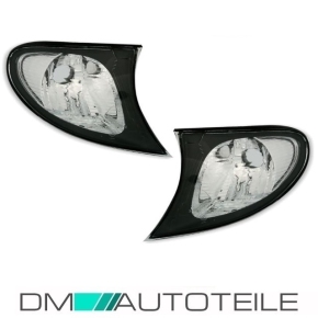 2x H7/H7 Scheinwerfer +Blinker Wei&szlig; 01-05 Facelift...