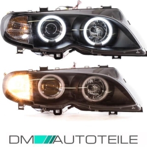 Set BMW E46 Saloon Estate CCFL Angel Eyes headlights...