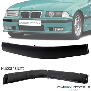 4-Pcs Front Bumper Black Mouldings Panels Trims fits on BMW E36 M3 90-99 M-Sport