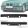 4-Pcs Front Bumper Black Mouldings Panels Trims fits on BMW E36 M3 90-99 M-Sport